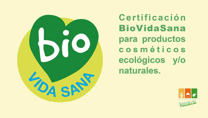 Certificación BioVidaSana. Cosmética Natural 1